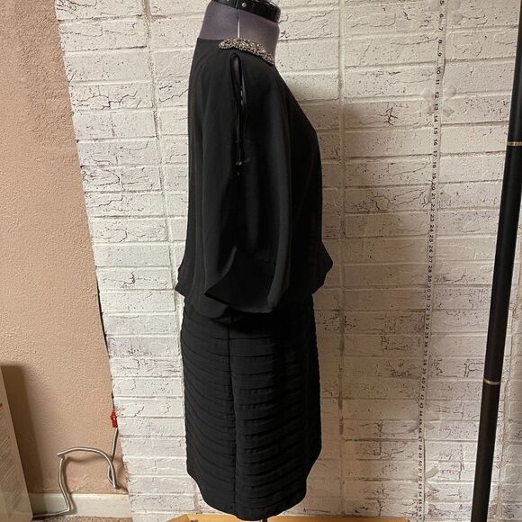 Dressbarn Little BLack Dress Plus Size 14 - Picture 4 of 9